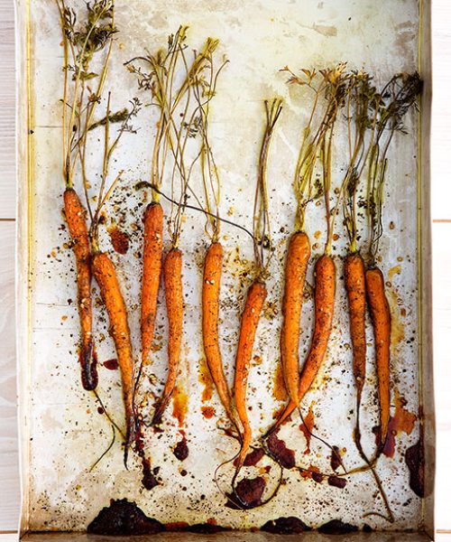 zanahorias vegetarianas